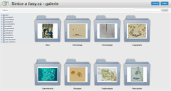 Desktop Screenshot of galerie.sinicearasy.cz